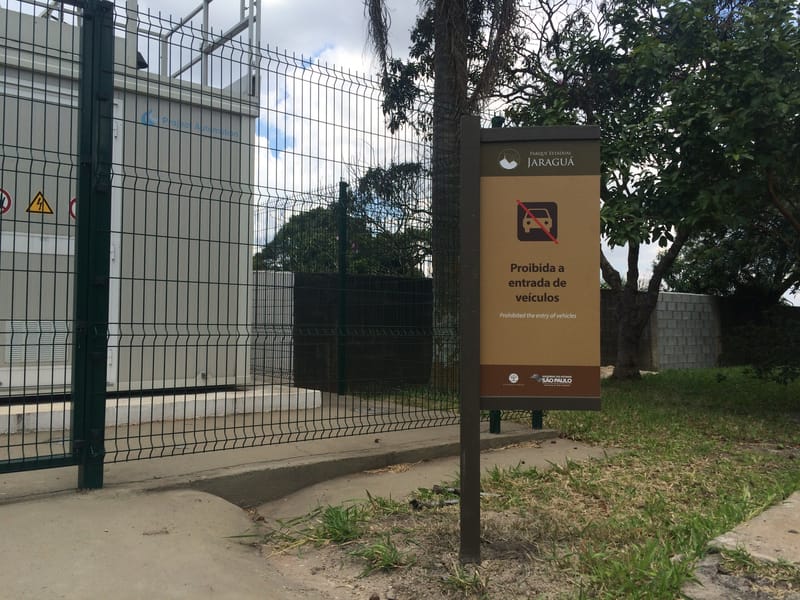 Parque estadual Pico do Jaraguá em São Paulo