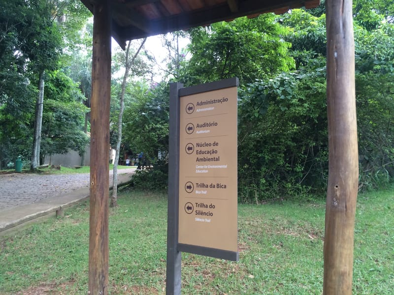 Parque estadual Pico do Jaraguá em São Paulo
