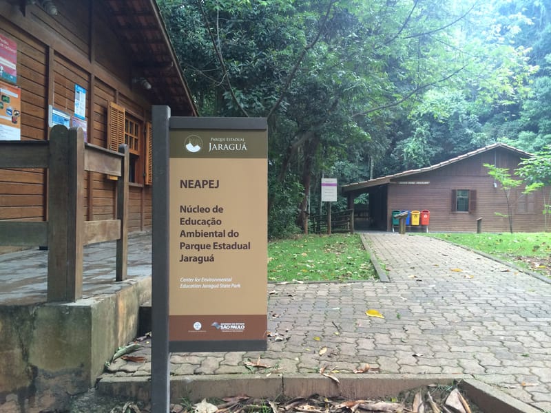 Parque estadual Pico do Jaraguá em São Paulo