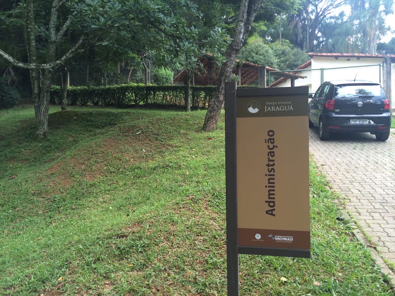 Parque estadual Pico do Jaraguá em São Paulo