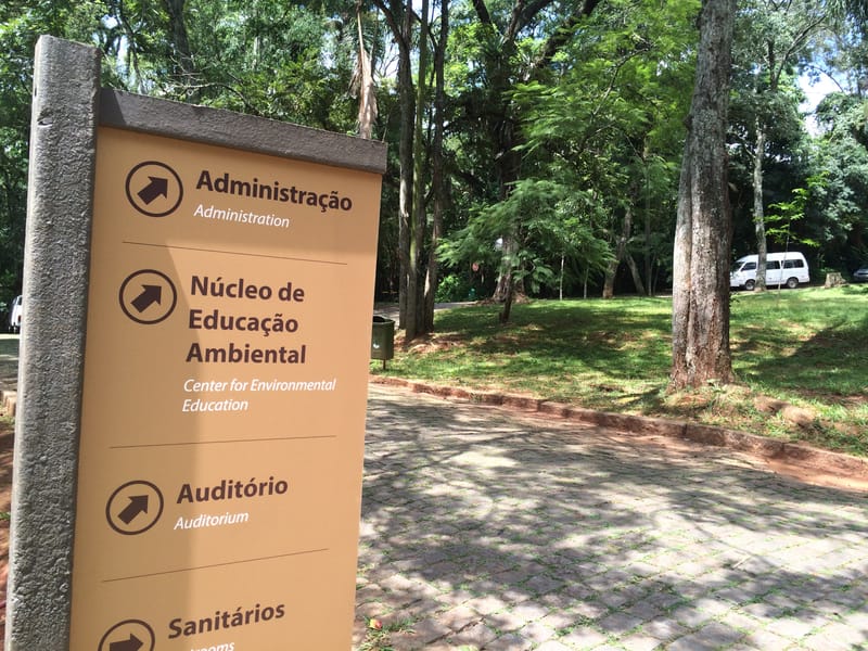 Parque estadual Pico do Jaraguá em São Paulo