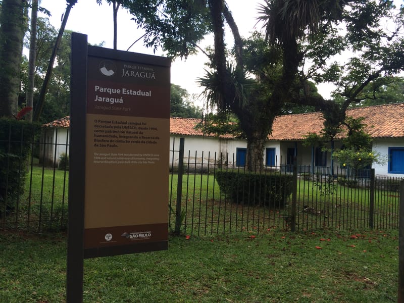 Parque estadual Pico do Jaraguá em São Paulo