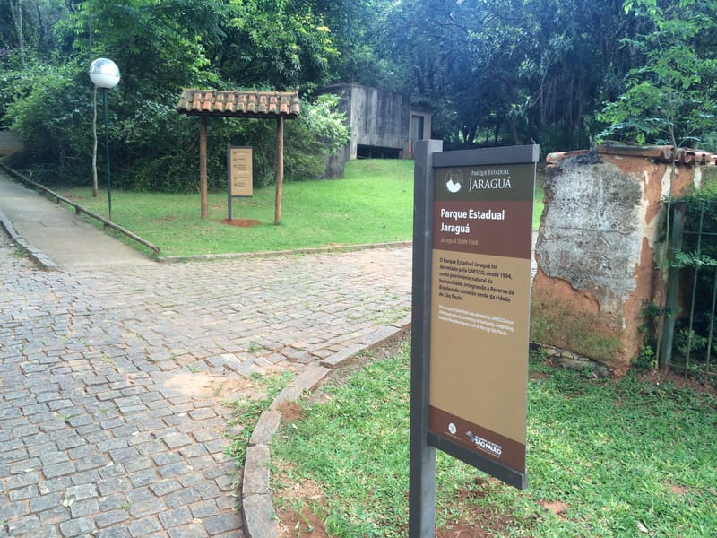 Parque estadual Pico do Jaraguá em São Paulo