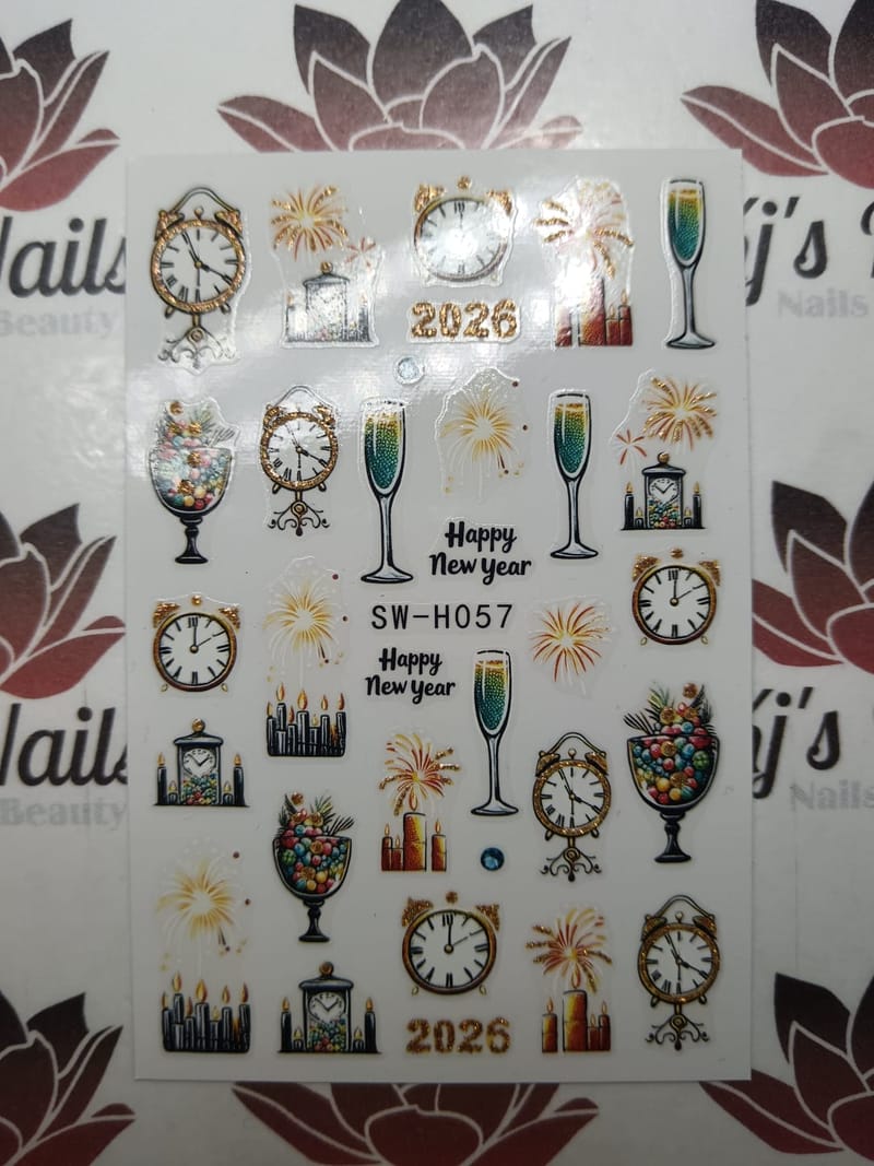Sticker Sheet - Kj's Nails