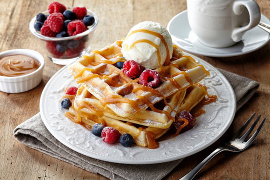 Waffle Breakfast