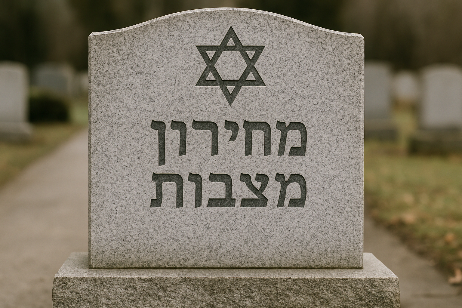 מחירון מצבות אינדקס מצבות הישראלי