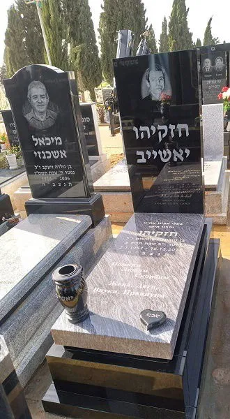 תמונת המנוח/ה על מצבה