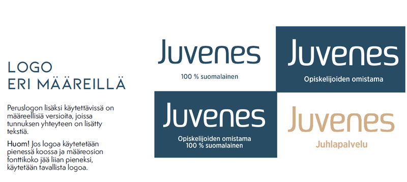 Juveneksen brändi-ilmeen uudistaminen