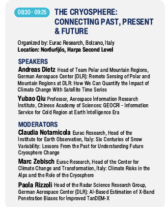 THE CRYOSPHERE: CONNECTING PAST, PRESENT & FUTURE in Arctic Circle Conference 2026