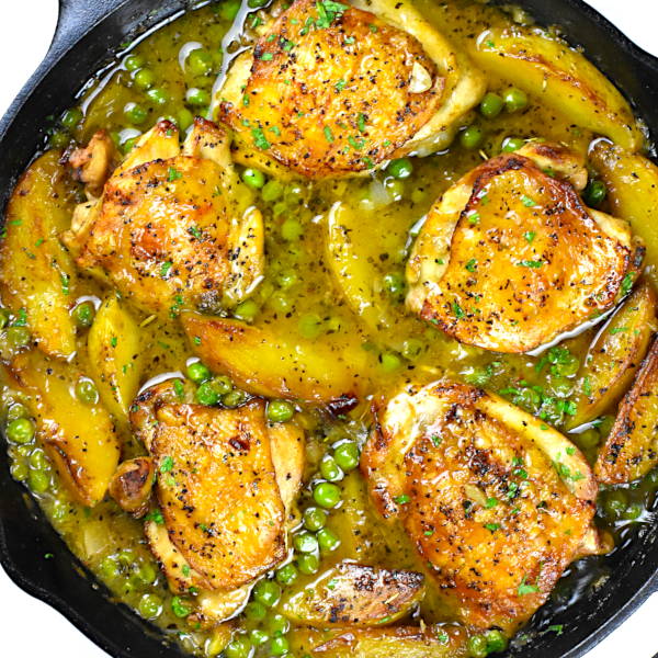 Chicken Vesuvio