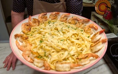 Shrimp Alfredo