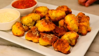 Italian Crispy Fried Cauliflower