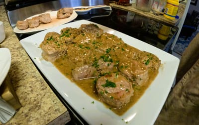 Pork Tenderloin with Sage Butter Sauce