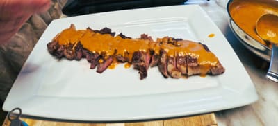 NY Strip with Demi-Glace
