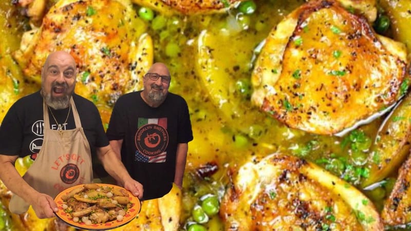 <title>Authentic Chicken Vesuvio Recipe | Brooklyn Brothers Co...
