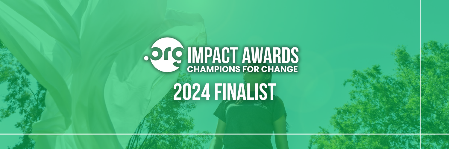 We are a finalist for the .ORG Impact awards