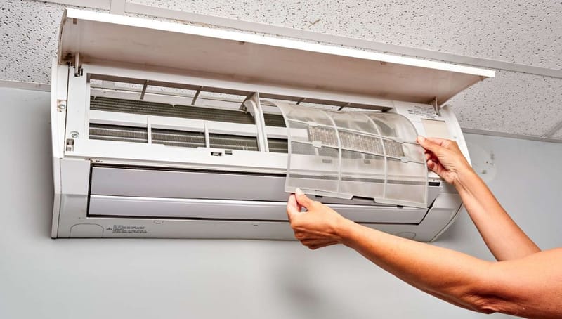 كيفية تنظيف فلتر التكييف في المنزل بطريقة صحيحة وآمنة