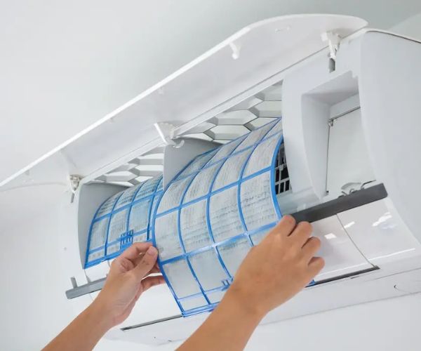  تنظيف الوحدة الخارجية للتكييف 