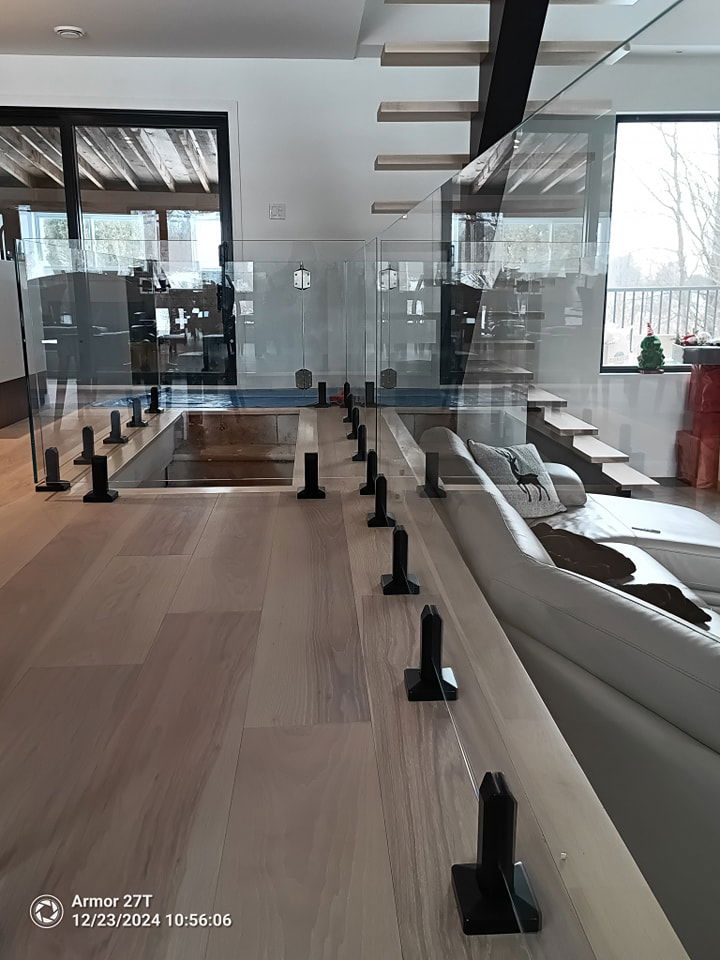 VERRE 12MM EXTRA CLAIR TREMPÉ