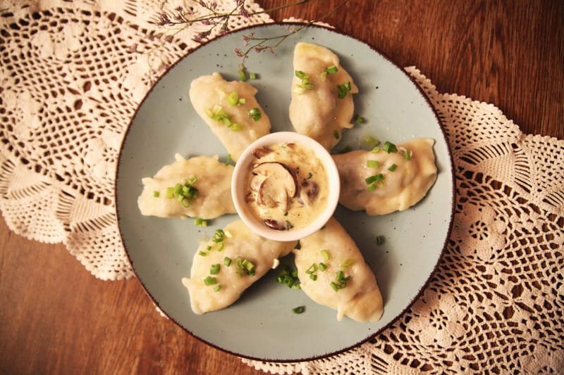 Pierogi z dziczyzną