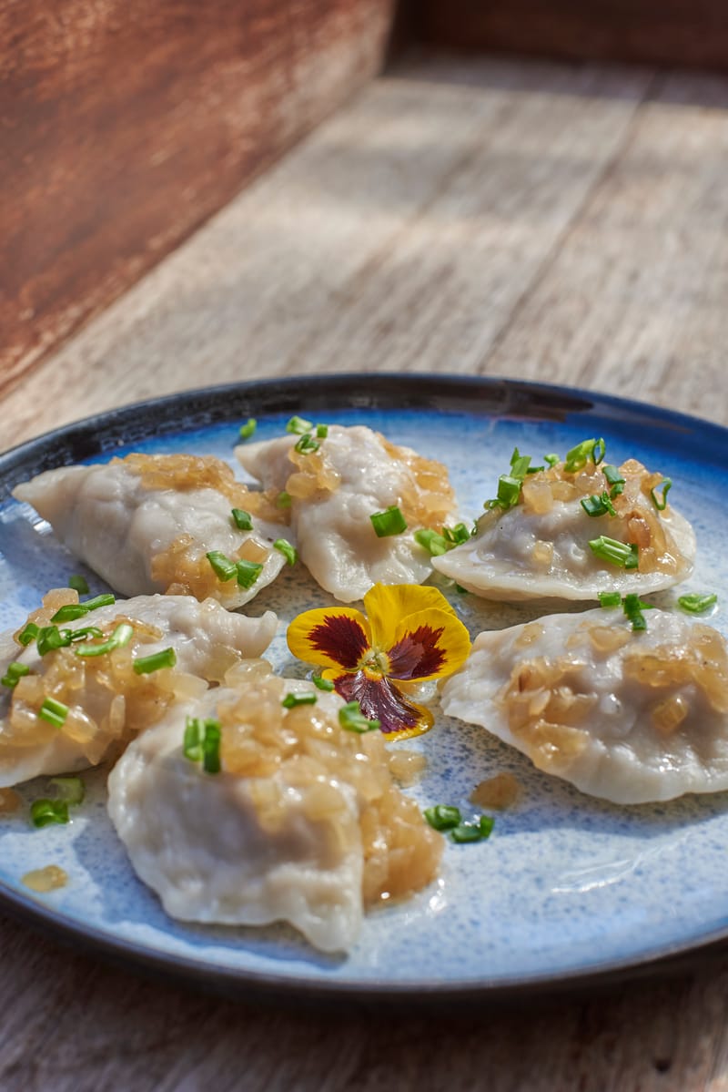 Pierogi z mięsem wieprzowym