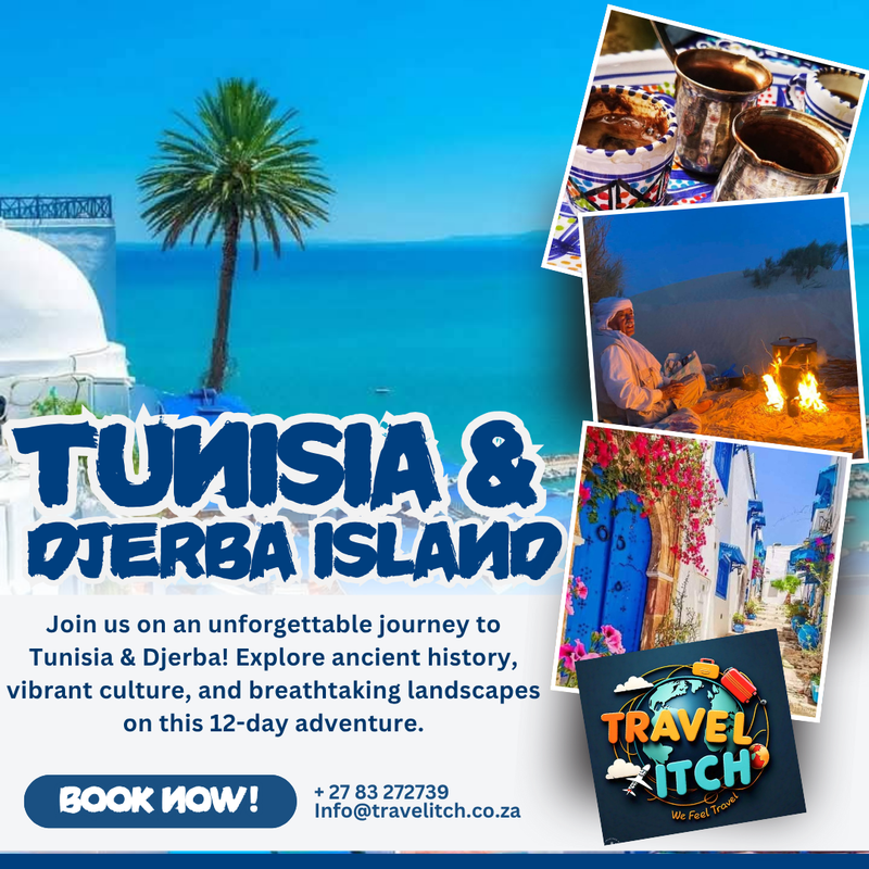 TUNIS & DJERBA ISLAND ESCAPE: 12 DAYS (14 - 25 May 2025)