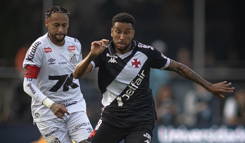 Santos bate Vasco e deixa lanterna do Brasileirão