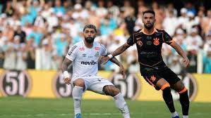 Corinthians abre o placar, mas Santos busca empate em clássico na Vila Belmiro