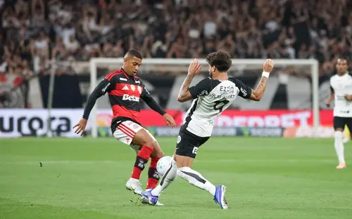 Corinthians e Flamengo empatam por 1 a 1 em duelo equilibrado pelo Brasileirão