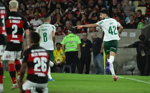 Palmeiras aproveita expulsão, bate Flamengo e dispara no Brasileirão