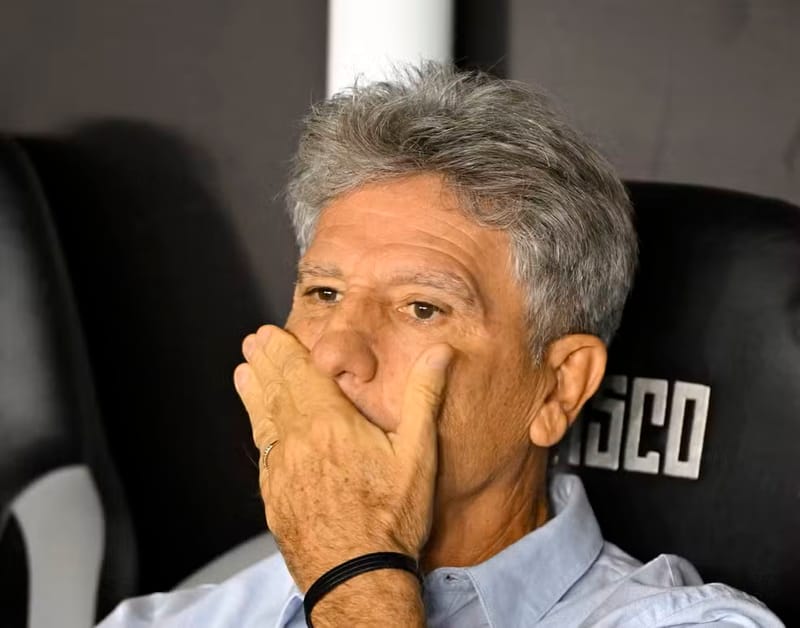Vasco anuncia demissão do técnico Renato Gaúcho com três meses no cargo