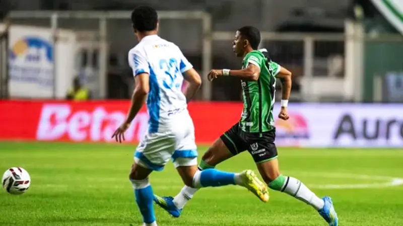 Londrina EC arranca empate contra o América-MG e segue à beira do Z-4