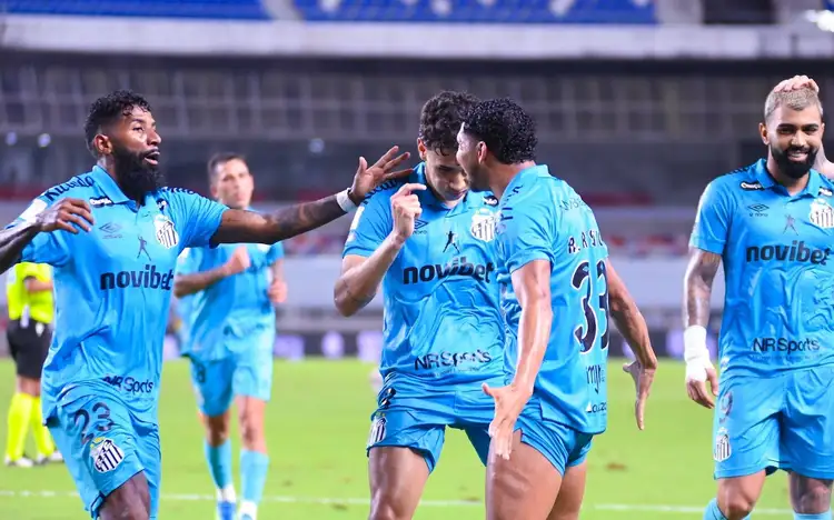 Com gol de Gabigol, Santos vence o Remo fora de casa no Brasileirão