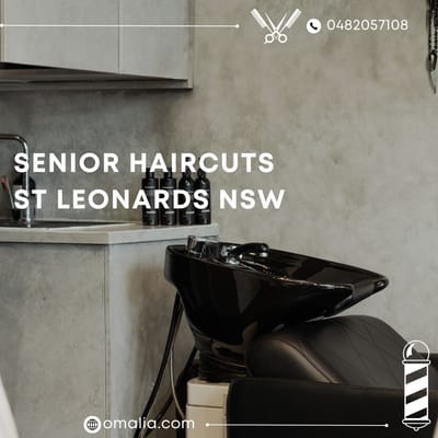 Trendy Senior Haircuts St Leonards NSW