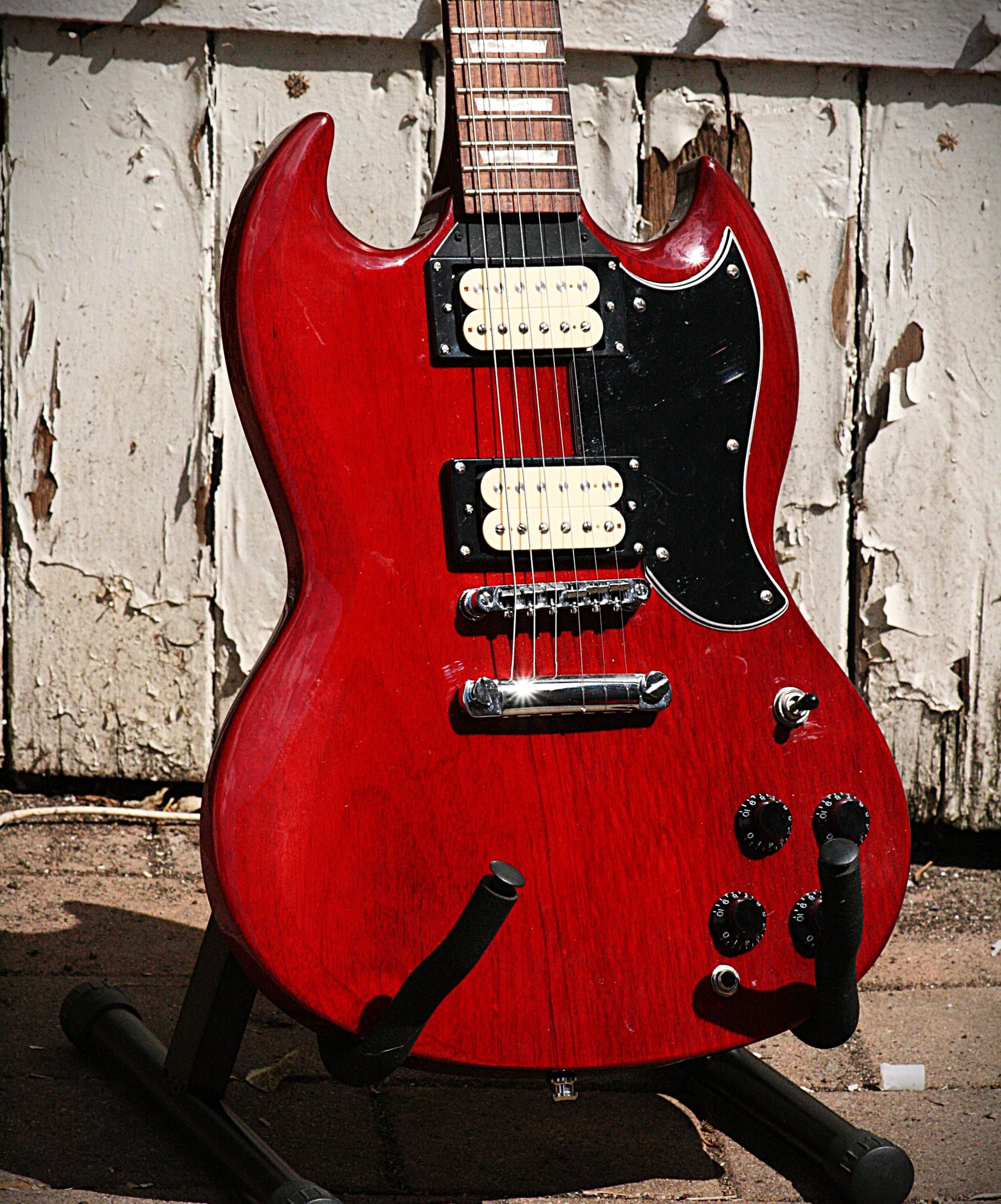 Vintage SG Cherry Red