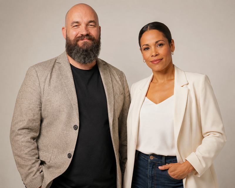 Marco Berretta e Shearley Alicea