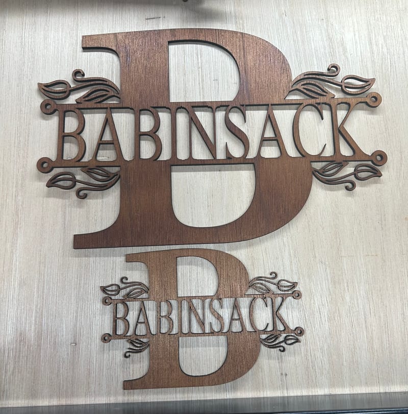 Laser Engraving & Cutting