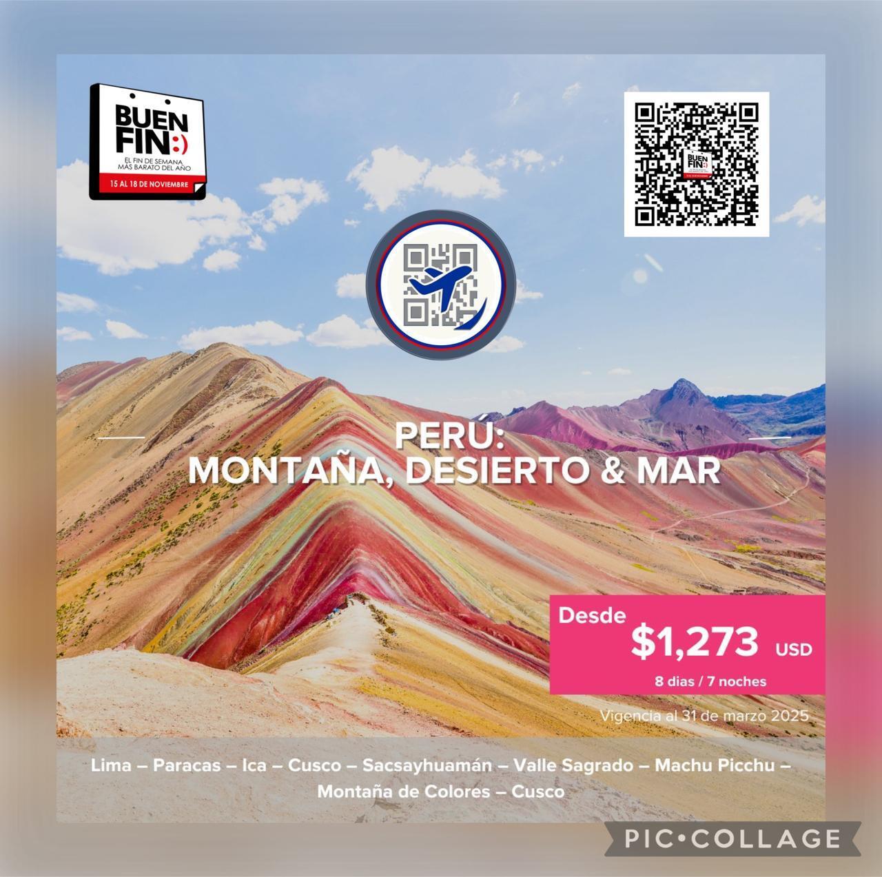 Perú: Montaña,desierto y mar