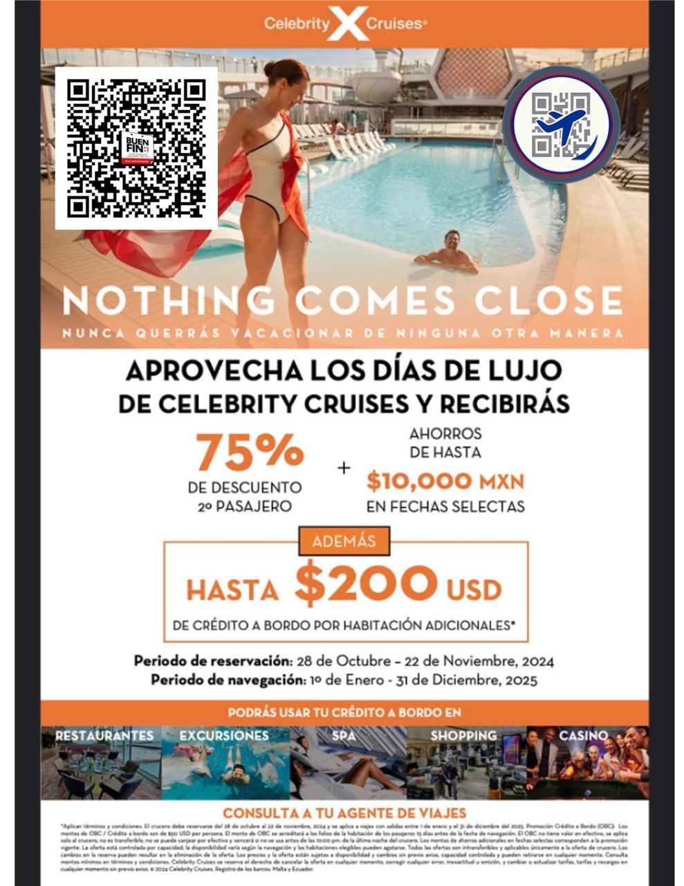 Dias de lujo de celebrity cruises