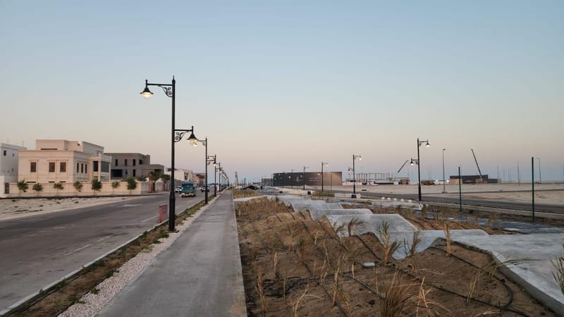 الانتهاء من مشروع انسنة الطرقات في الدمام