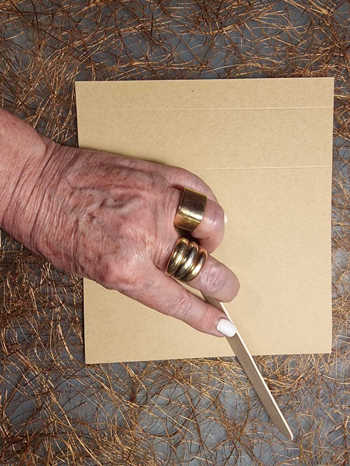 שלב 2 -  הידוק הקפלים