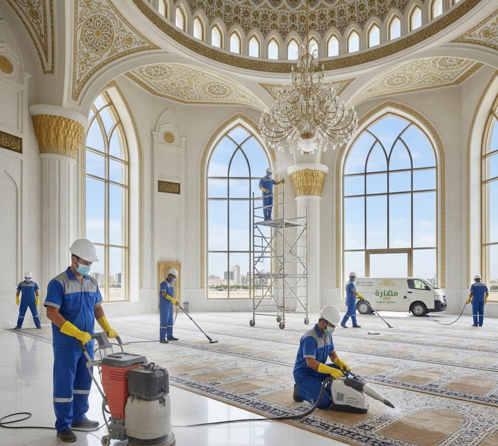 شركة تنظيف مساجد بالرياض