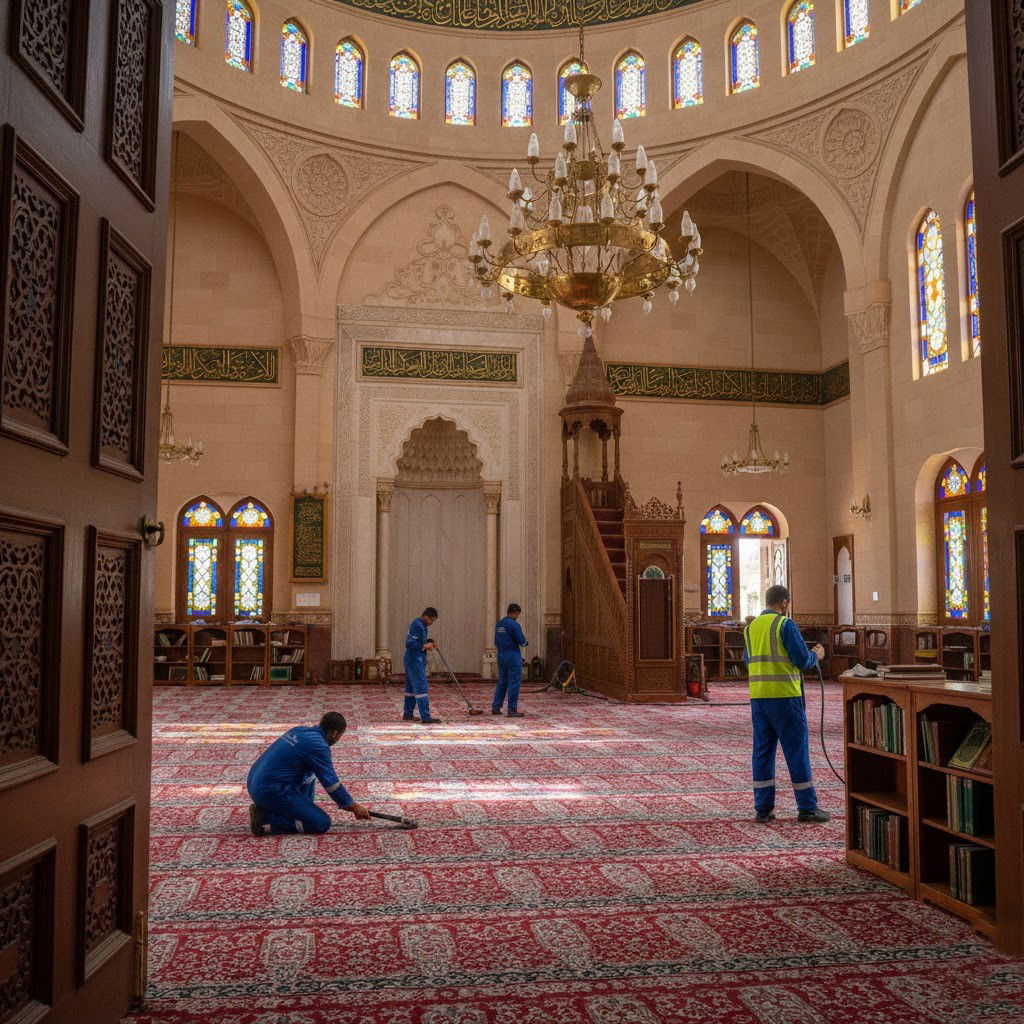 شركة تنظيف مساجد
