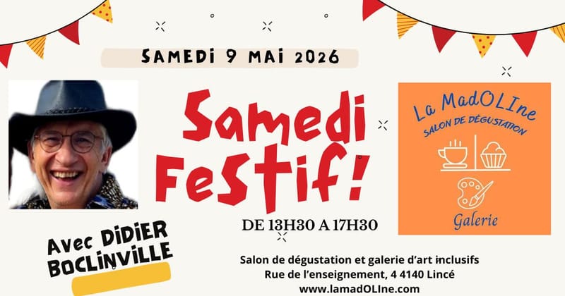 Samedi FeStIf avec Didier Boclinville !