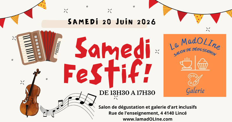 Samedi Festif ! Fête de la Musique !