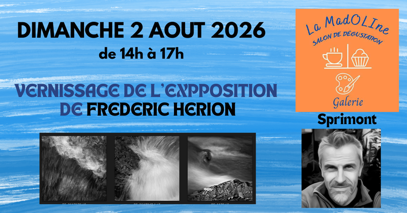 Vernissage de l'exposition de Frédéric Hérion