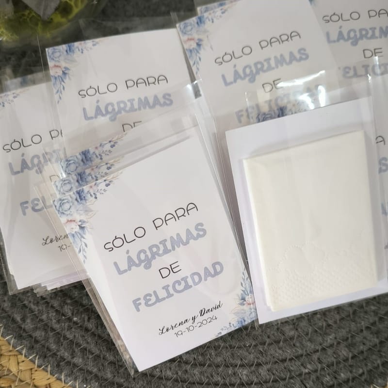 Lágrima de felicidad, cono para el arroz y paipai. 50 unidades