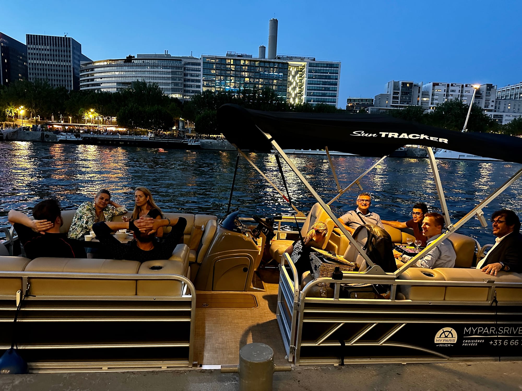 Bateau Ponton