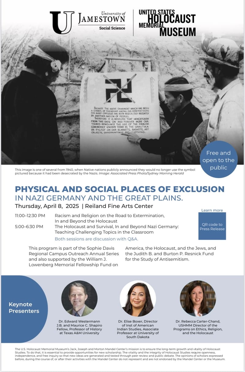 US Holocaust Memorial Museum Scholars presenting at UJ