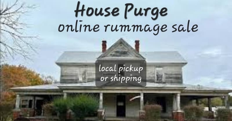 House Purge - Rummage Sale Facebook Page